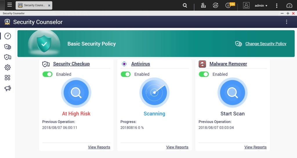 Overview in Security Counselor.